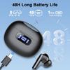 UYUXIO TWS BT 5.4 Headphones Clear Calls IP7 Wireless Earbuds with 48H Play Time HiFi Stereo Ear Buds with LED Display for Sport