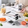 French Fry Cutter Stainless Steel Potato Carrot Onion Slicer Chipper Vegetable Veggie Chopper Chips Cutting Machine Kitchen Tool