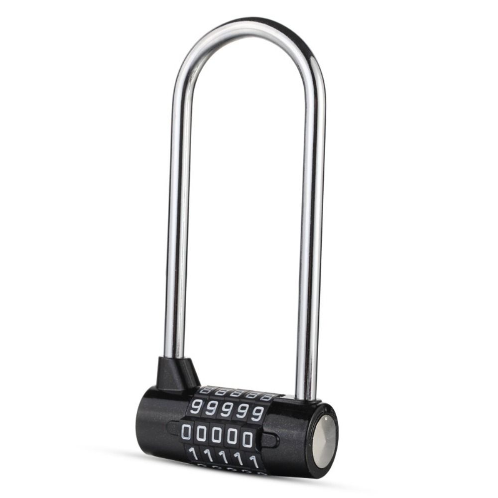 Safely Gym Door Lock 5 Digit Combination Padlock Portable Code Lock Travel Abroad