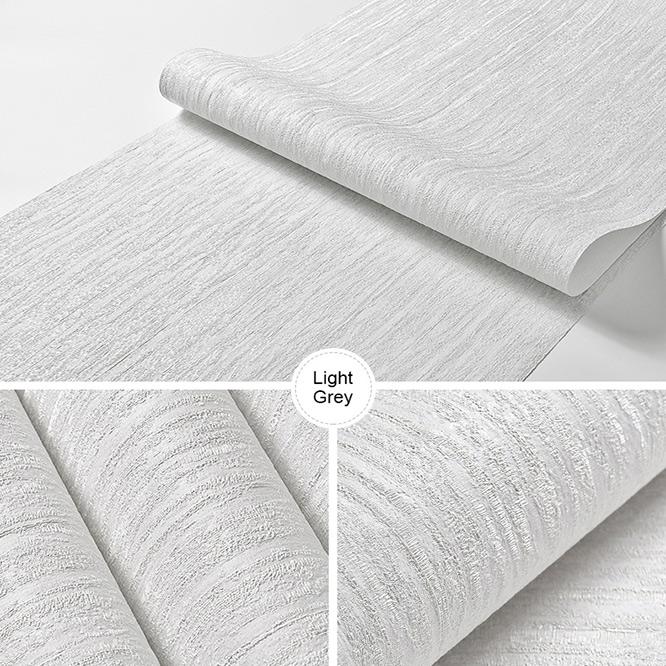 Однотонные 3D-обои с текстурой тиснения, современные флокированные нетканые обои в рулоне для гостиной, обои для стен спальни