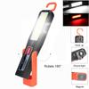 Powerful COB LED Work Light USB Rechargeable Flashlight Magnetic Handheld Worklight Outdoors Car Inspection Light With Hook Portable Flashlight