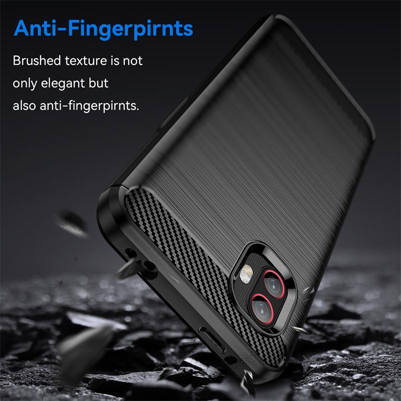 For Cover Samsung Galaxy X Cover 6 Pro Case Samsung Galaxy XCover6 Pro Silicon Carbon Fiber Case For Samsung X Cover 6 Pro Cover