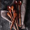 Long Handle Wooden Spoons For Cooking Honey Server Tea Coffee Stirring Spoons Honey Tea Scoops Coffee Accessories