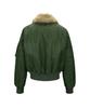 Adsb Andersson Bell Fur Collar Ma-1 Bomber Awa737U(Khaki)
