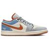 Air Jordan 1 Low Phantom Denim Women Sneakers Cream Multi-Color Coconut-Milk FZ5045-091
