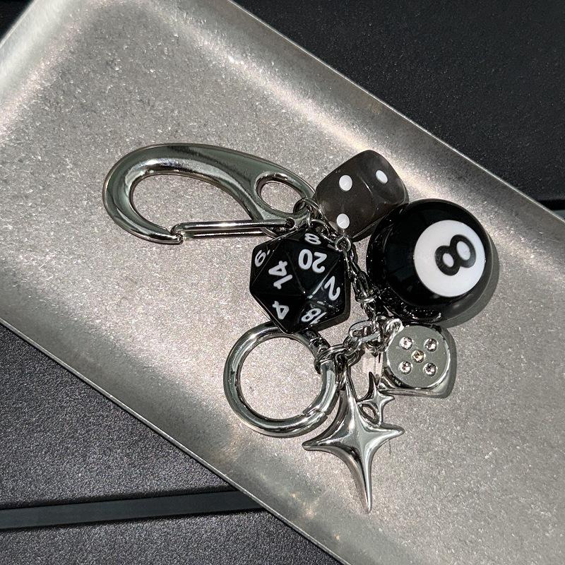 Брелок-подвеска Ainworth Original Black Dice - аксессуар ручной работы
