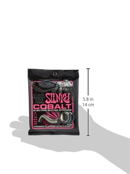 ERNIE BALL 2723 Струны для электрогитары COBALT SUPER SLINKY Cobalt Super Slinky [Подлинные] (09-42)