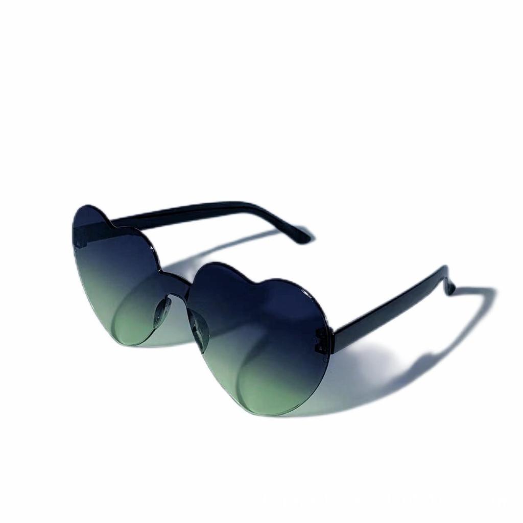 Модные солнцезащитные очки в форме сердца в европейско-американском стиле для женщин - Маскарадная вечеринка и забавные очки