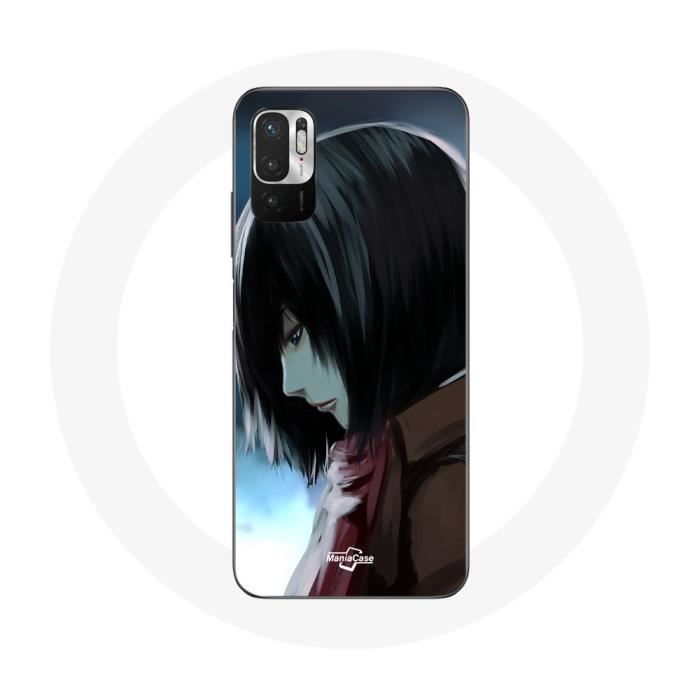 Case for Xiaomi Poco M3 Pro Mikasa Ackerman Attack On Titan Manga Anime