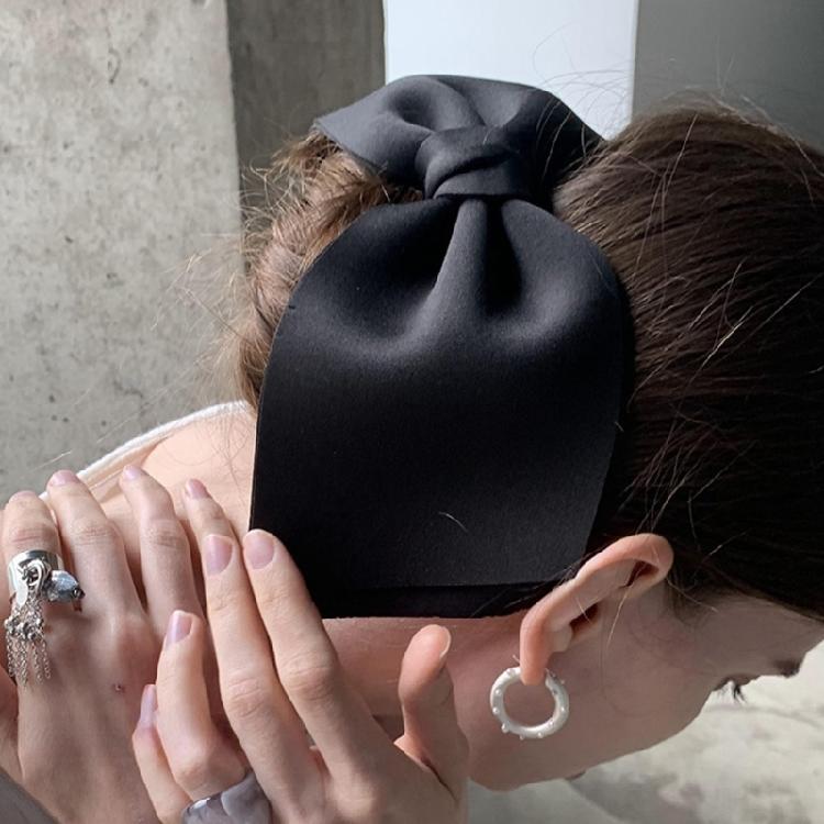 Fashion Hair Bows French Hair Clip Lady Ponytail Holder Party Hair Shaping Decor