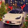 Рождественское украшение для автомобиля Рог оленя Рождественский рог оленя Автомобильный комплект рождественских подарков для автомобиля Автомобильные аксессуары Украшение Подвеска