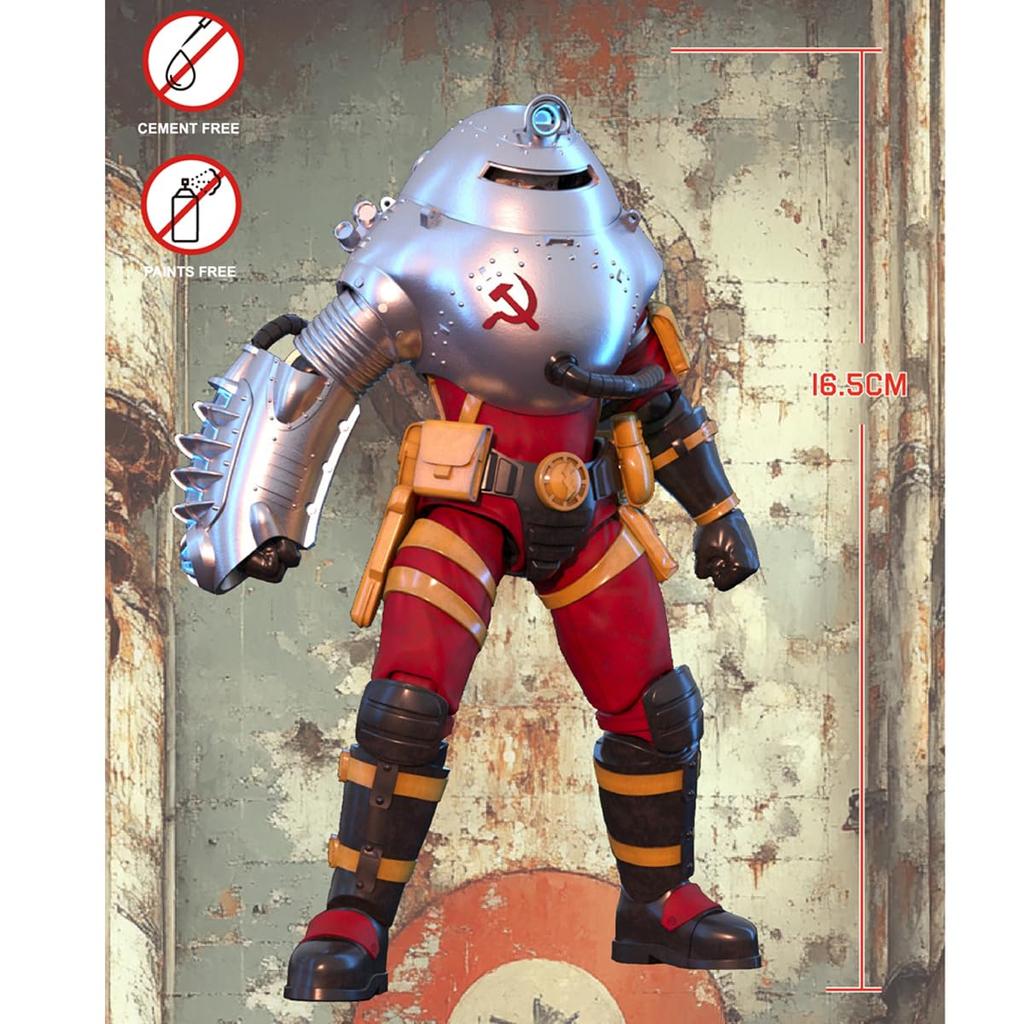 Border Model Tesla Trooper Общая длина Пластиковая модель BA001 1/12 16.5см Предварительно окрашенная (Человек)