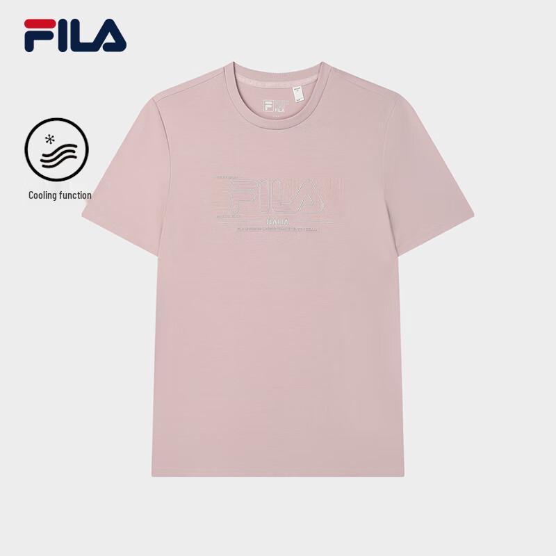 Fila Мужская вязаная футболка с коротким рукавом для охлаждения