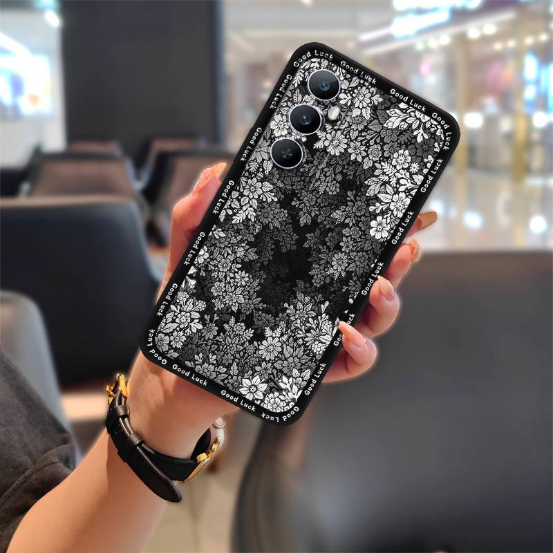 Мягкий чехол, прочный чехол для телефона Realme C65, устойчивый к грязи, ударопрочный, симпатичный, пылезащитный, водонепроницаемый, задняя крышка, граффити, ТПУ