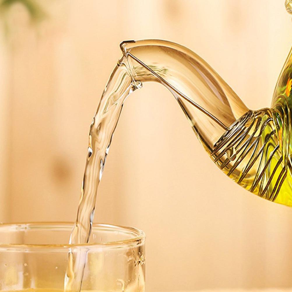 10 шт. Фильтр для носика чайника, вставка для сита для сбора остатков, пружина для заваривания, нержавеющая сталь