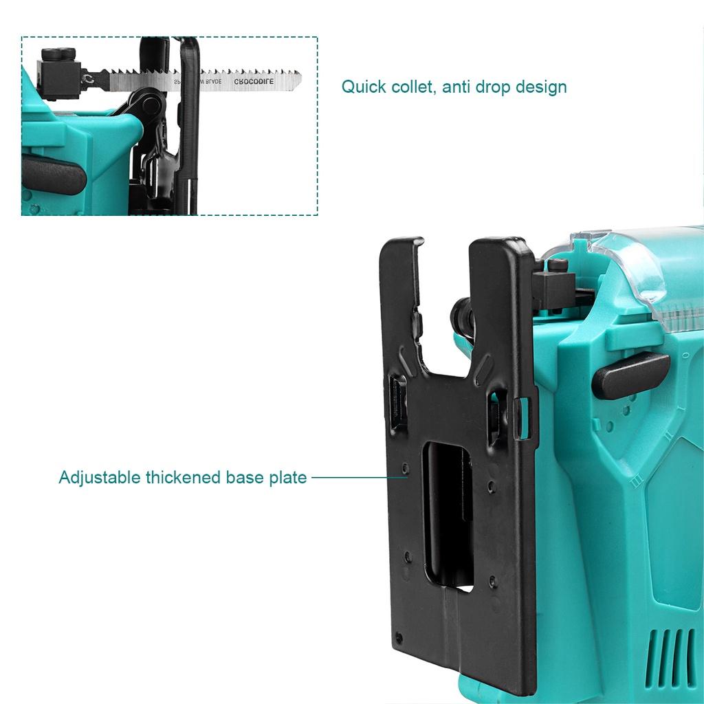 120 мм, 588 В, 3500 об./мин., беспроводной лобзик, электрический лобзик, портативный многофункциональный деревообрабатывающий электроинструмент для батареи Makita