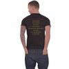Megadeth Unisex Adult Peace Sells Track List Back Print T-Shirt