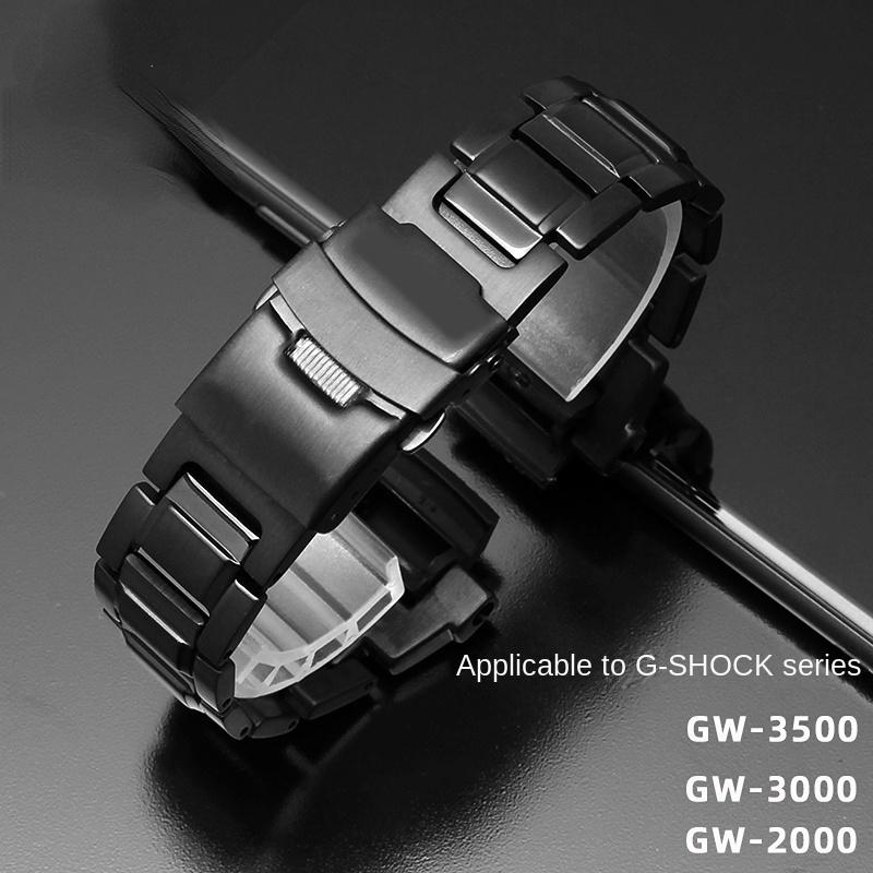 Для часов Casio G-Shock Серия Ремешок 5121GW-3000/3500/2000 G-1000 Металлический ремешок из нержавеющей стали мужской Браслет Аксессуары для запястья