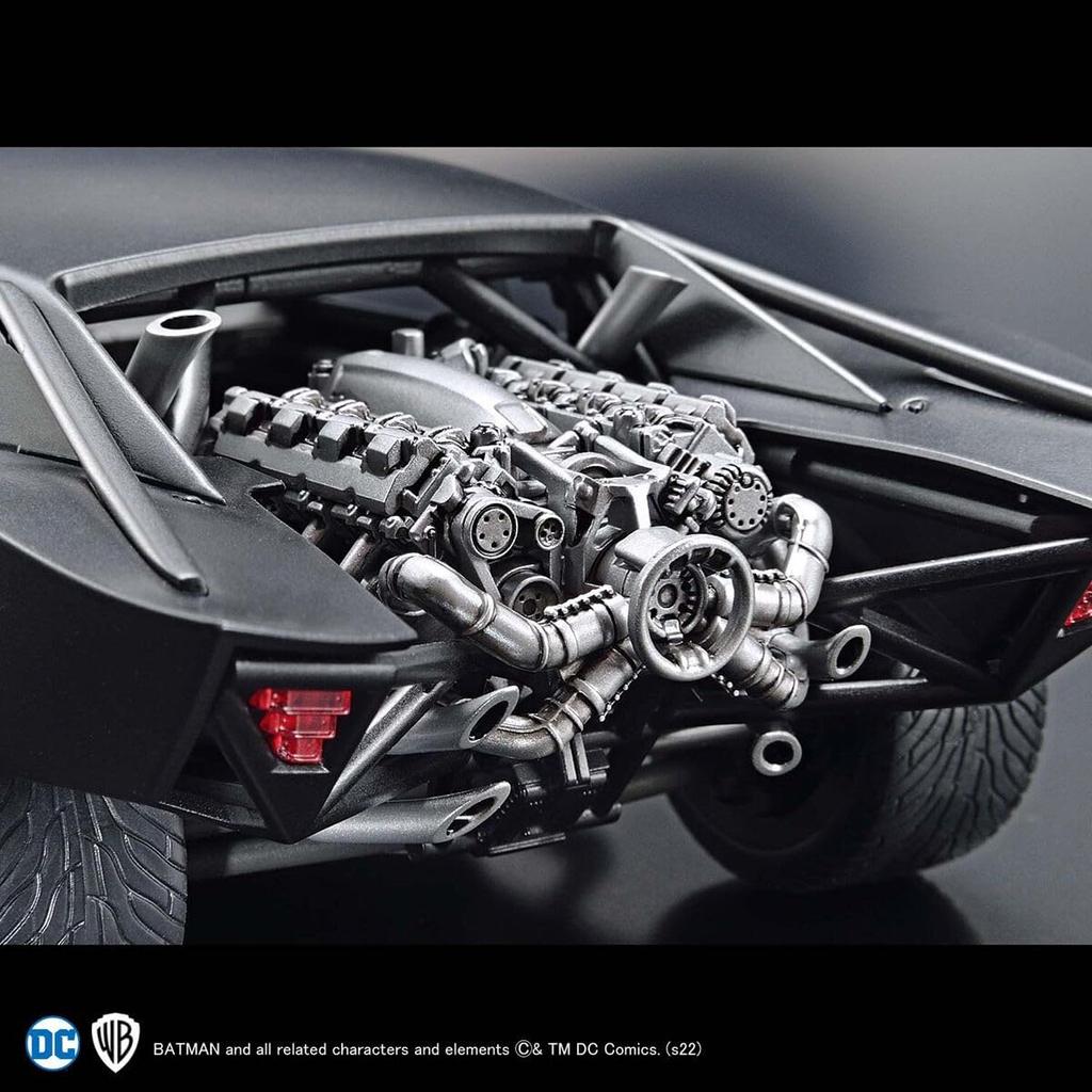 BANDAI SPIRITS SCALE Batmobile Batman Plastic Model 1/35 (The Ver.) Color-coded