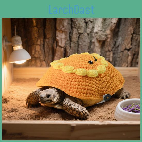 Sweater Sunflower For Knitted Turtle Warm Outfit With Adjustable Strap Winter Tortoise Apparel For Cosplay Party Photo Shoot