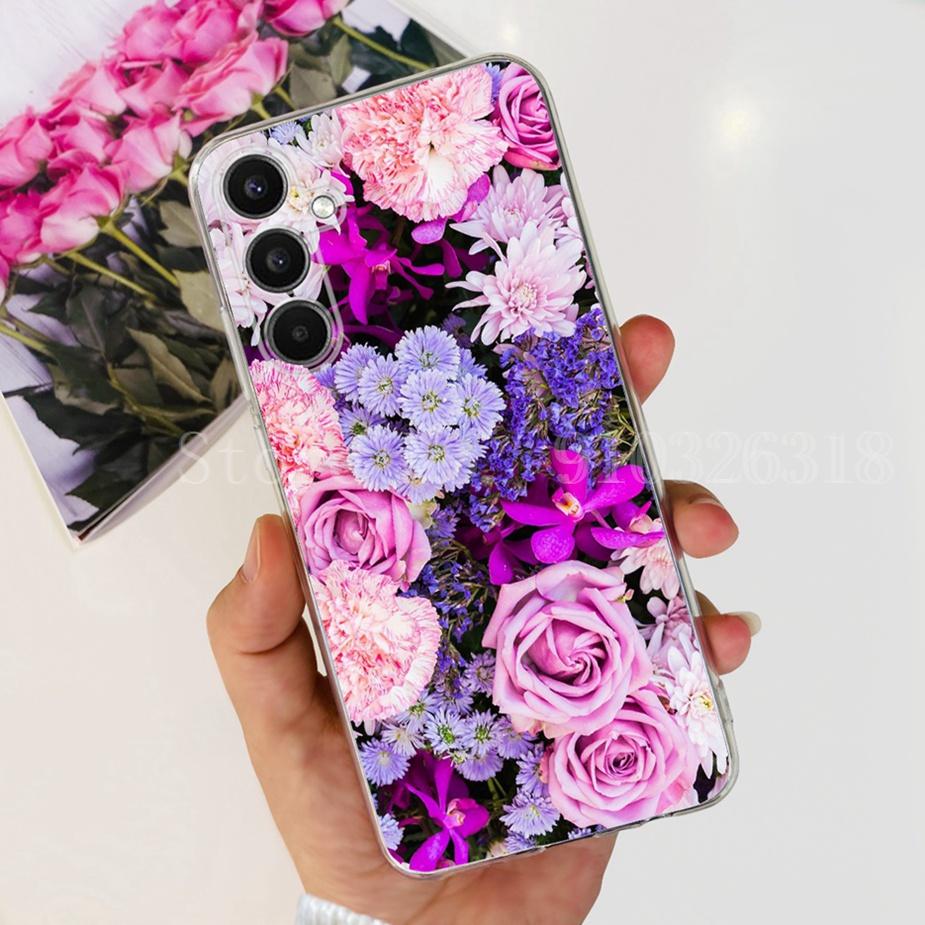 Для Samsung Galaxy A14 A24 A34 A54 Чехол Новая Мода Расписной Чехол Мягкий Силикон ТПУ Чехол для Телефона Для Samsung A54 A 14 24 34 Fundas