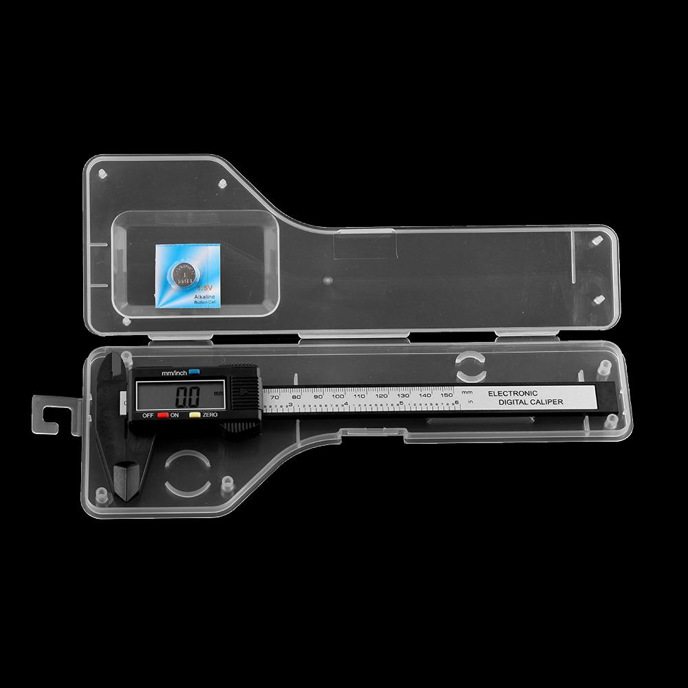 Durable Precision Ruler Electronic Stainless Steel Digital Vernier Caliper Micrometer LCD Gauge