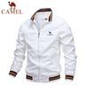 Embroidered Spring and Autumn Men's Zippered Jacket Seasonal High-quality Business Leisure Outdoor Sports Jacket Assault Jacket