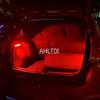 1pcs Car Led 14cm 17cm 1Row COB Fog Lantern Daytime Running turn Signal Light Auto Waterproof Brake License Plate Lamp Bar 12V