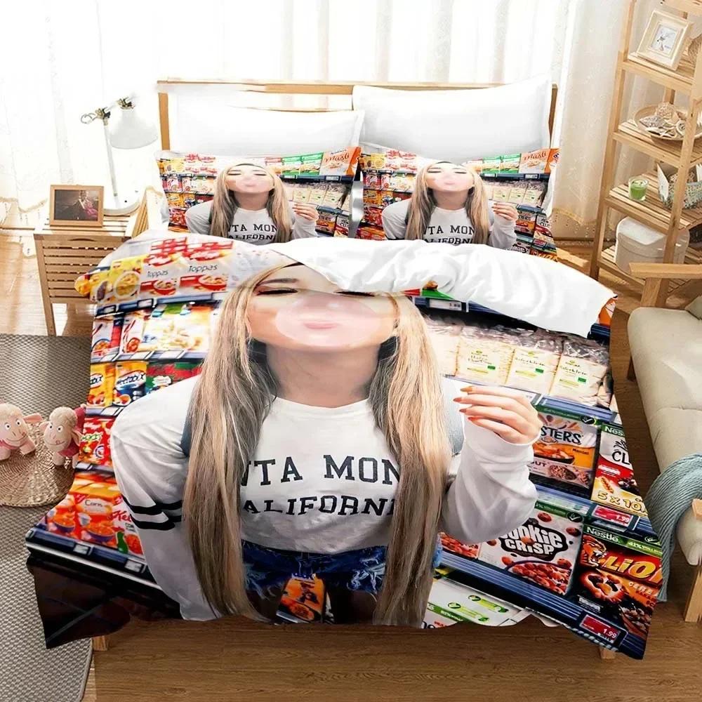 Rebekah Wing Beki & Fluffy Bedding Set 3D Printed Suitable for Bedroom Duvet Cover Set With Pillowcases Kids Home Textile