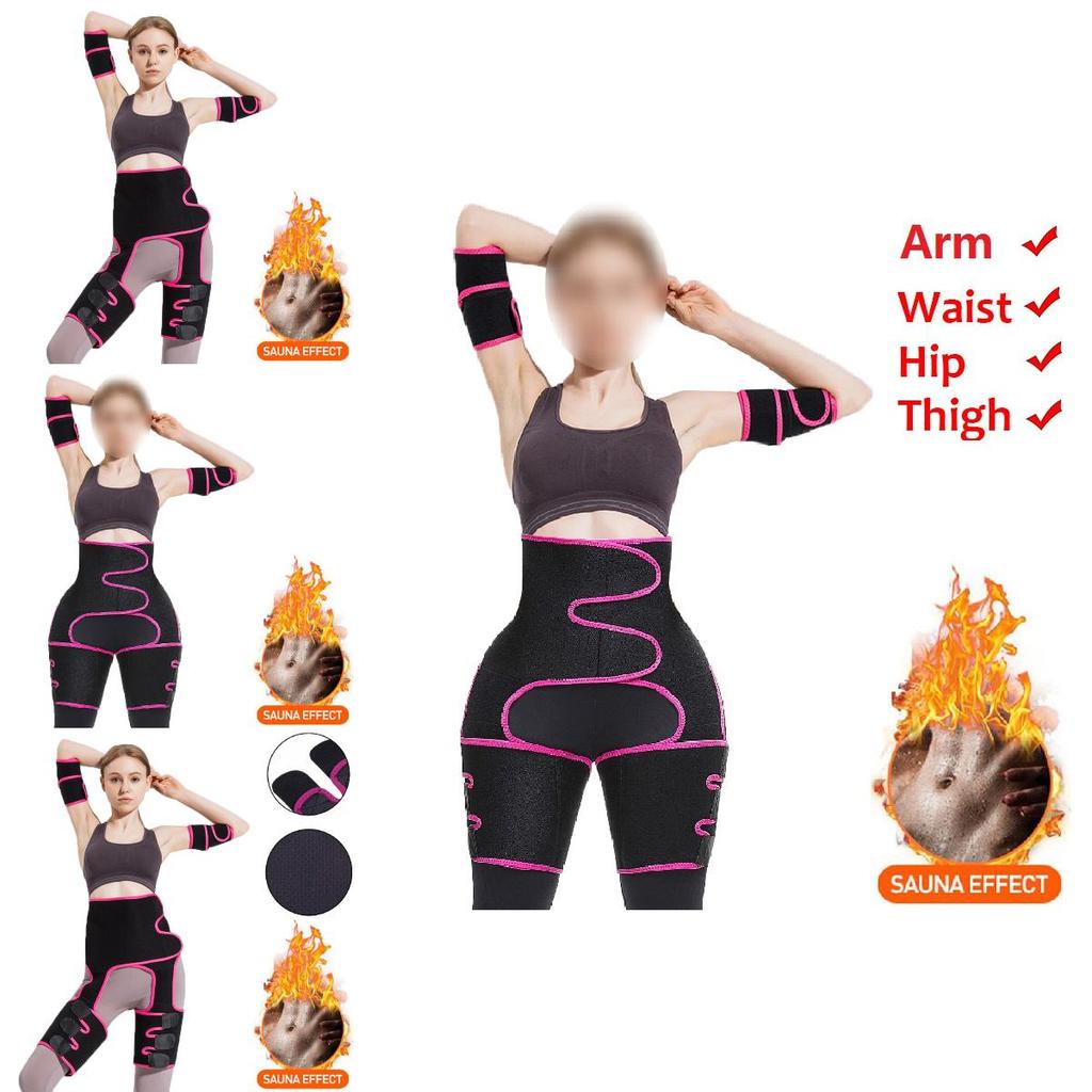 Комплект поясов для похудения с высокой талией для бедер и рук для эффективного снижения веса и формирования фигуры