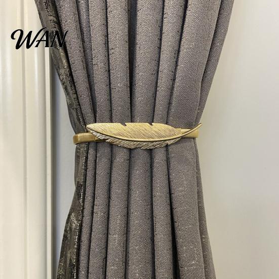 Daisy Metal Curtain Clip Buckle, with High-Elastic Spring Holdbacks, Simple Style No-Drill Renters Friendly Buckle Clip, for Home Decor And