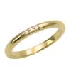 Used TIFFANY&Co. Ring Prom Band Forever EU#49 Yellow Gold/diamond 2.5g Yellow Gold 3PD