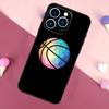 Чехол для телефона iPhone 16 15 Pro Max 11 12 13 Mini 14 15 Pro Max 15 Plus XR 16e с рисунком баскетбольного мяча, задняя крышка