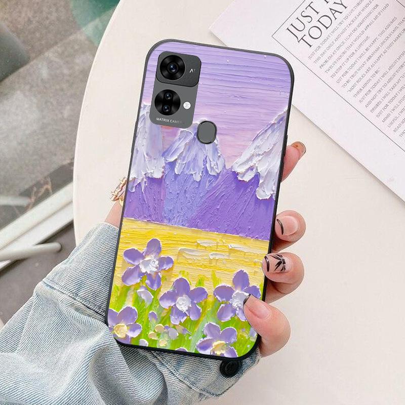 Чехол для Oukitel C51 Мягкий Силиконовый Задний Чехол Чехол-Крышка для Oukitel C51 OukitelC51 Для Oukitel C51 C21 Pro C31 Ударопрочная Задняя Крышка Телефона