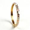 Traditional Rhinestone Bangle Colorful Women's Hand Bracelet Vintage Cloisonne Bangle  Girls