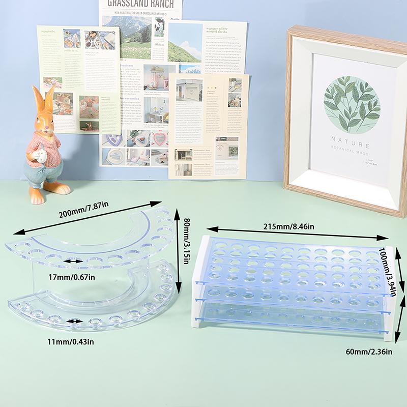 Подставка для тюбика с кистью для бровей, держатель для хранения кистей для ресниц, пинцет, держатель для помады, акриловая подставка для ручек, косметические инструменты