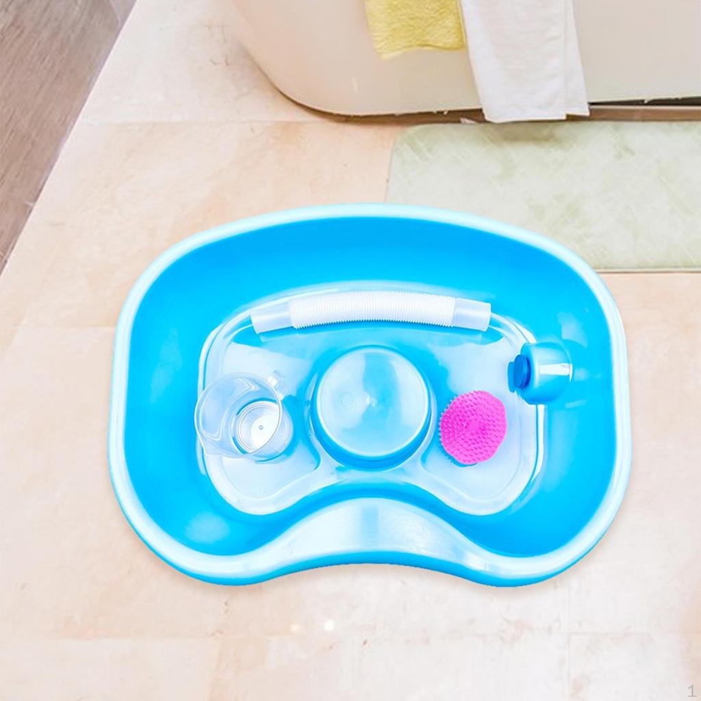 Прикроватная раковина для шампуня, миска для чистки волос, легкие аксессуары для ванной комнаты, ополаскивание и стирка