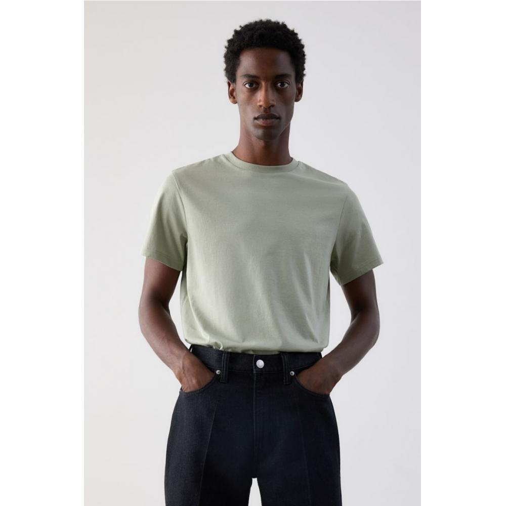 Футболка HM Regular Fit светло-зеленая