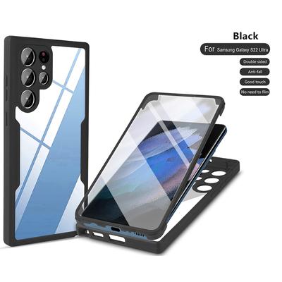 Чехол с полной защитой 360 для Samsung Galaxy S22 Ultra S22 Plus Противоударный чехол с защитной пленкой для экрана для Samsung S21 Ultra S21 FE S21 Чехол