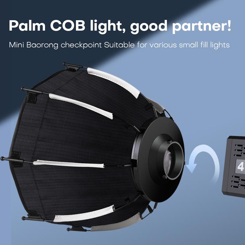 29 см Мини-фонарь Bowens Mount Softbox Мягкий равномерный свет Быстросъемный для 40 Вт LT028 60 Вт LT005 COB Light Studio