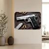 Винтажный металлический постер Colt 1911 Пистолет Ретро Настенное искусство для мужской пещеры Бара Гаража