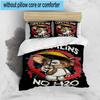 3PCS Mysterious Little Monster 3pcs Bedding,Including 3PCS Duvet Cover And 2pcs Pillowcases Perfect for Christmas,Ideal for Bedroom, Dormitory