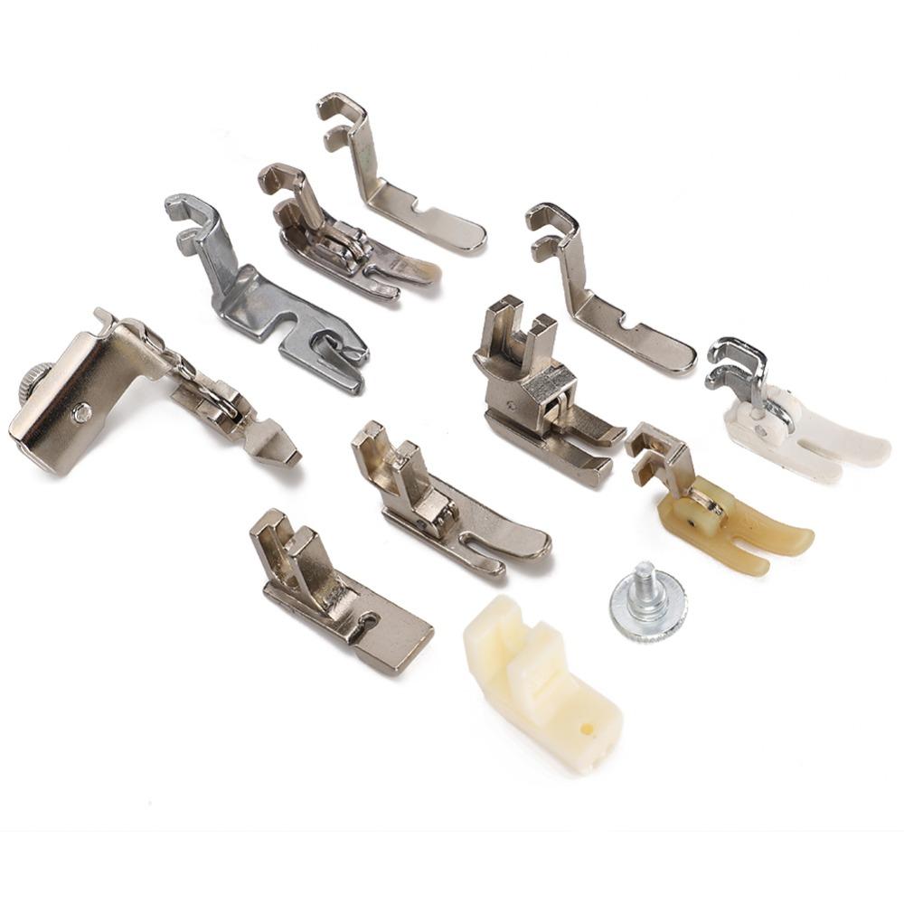 12 шт. Универсальный набор для швейной машины Прочный Профессиональный Набор прижимных лапок для шитья Бытовой DIY