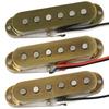 Звукосниматели Ogdni Alnico 5 для Strat, Одиночные звукосниматели для грифа/среднего/бриджа гитары, Кремовые, для электрогитар Strat и Squier (белый)