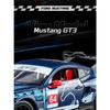 НОВЫЙ 1/24 Ford Mustang GT Легкосплавная Модель Гоночного Автомобиля Игрушка Литье под Давлением Металлическое Литье Звук и Свет Автомобильные Игрушки Для Детей Транспортное Средство