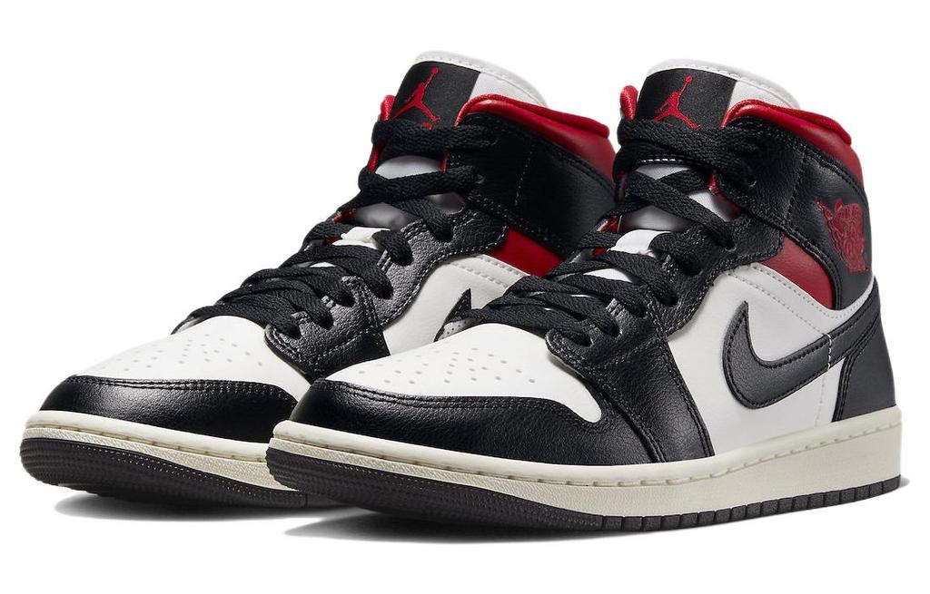 Jordan 1 Средний спортивный красный панда Женский BQ6472-061
