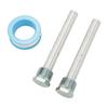 2Pcs Anode Rod Rugged Reliable 1 2in NPT Thread Blue Zinc Cap Magnesium Anode Rod for RV Hot Water Heaters