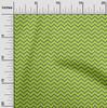 oneOone Ткань Cotton Flex Green с шевронным узором для поделок и декора, напечатанная по ярдам, 40 дюймов