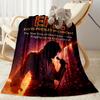 Space Rock Legend Blanket Warmthful Decor Perfect for Office Livingroom Seaside for All Seasons Modern Style Gift for Travel Home Birthdays