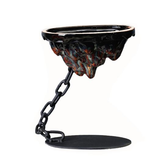 Пейзажный бассейн, современный рокарий, многоразовый бамбуковый шар из сочного мха, домашний орнамент